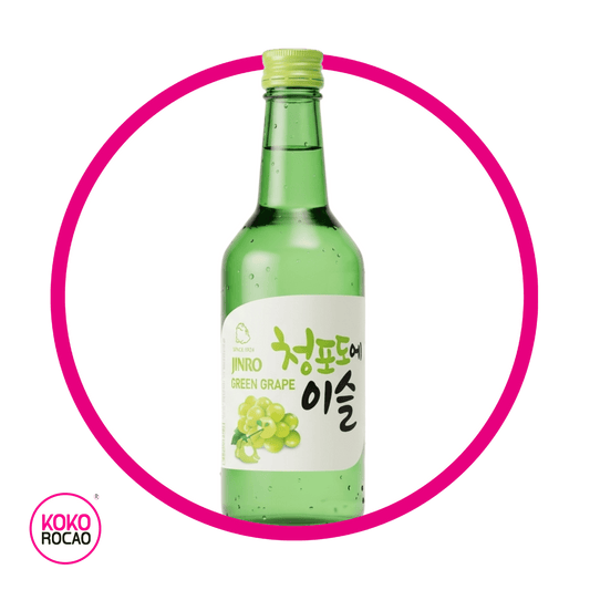 JINRO UVA VERDE ALCHOLICA BOTELLA 360ML