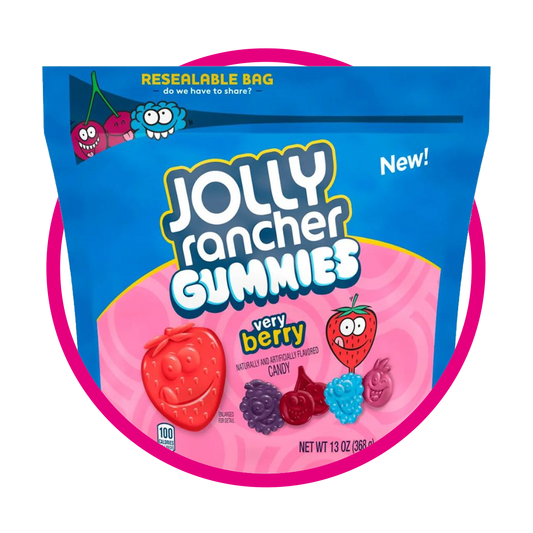 JOLLY RANCHER VERY BERRY GUMMY BOLSA 368GR