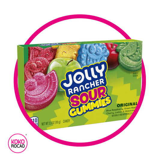 JOLLY RANCHER SOUR GUMMY CAJA 99GR