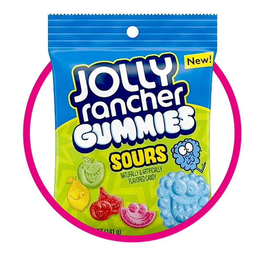 JOLLY RANCHER SOUR BOLSA GUMMY 141G