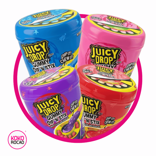 JUICY DROP DIPN STIX GUMMY BOTE
