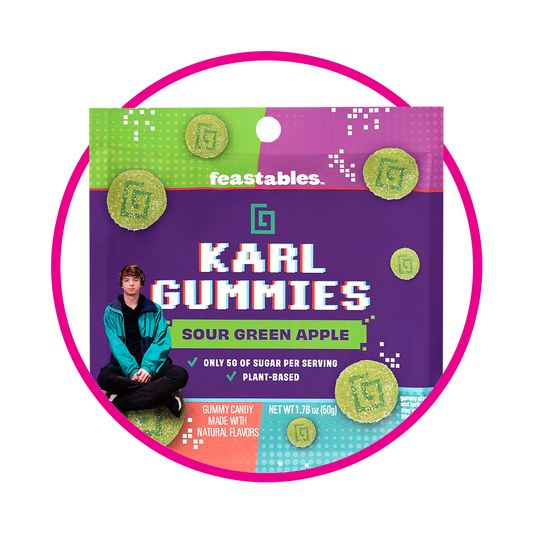 KARL MANZANA VERDE BOLSA 50G
