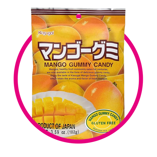 KASUGAI MANGO GUMMY BOLSA 102GR&