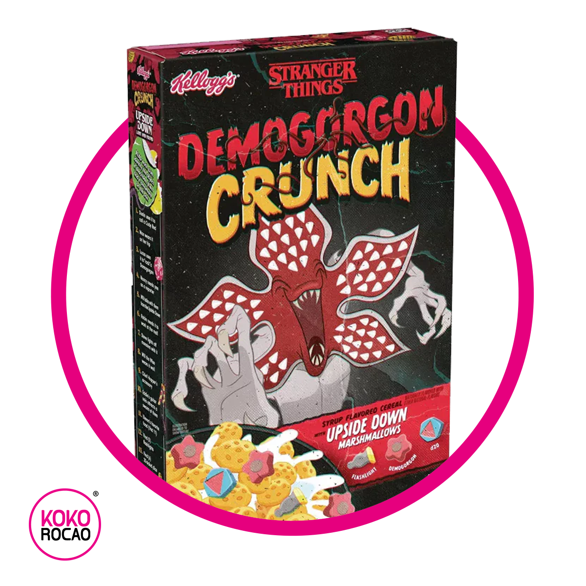 KELLOGGS DEMOGORGON CRUNCH CEREAL CAJA 343 GR