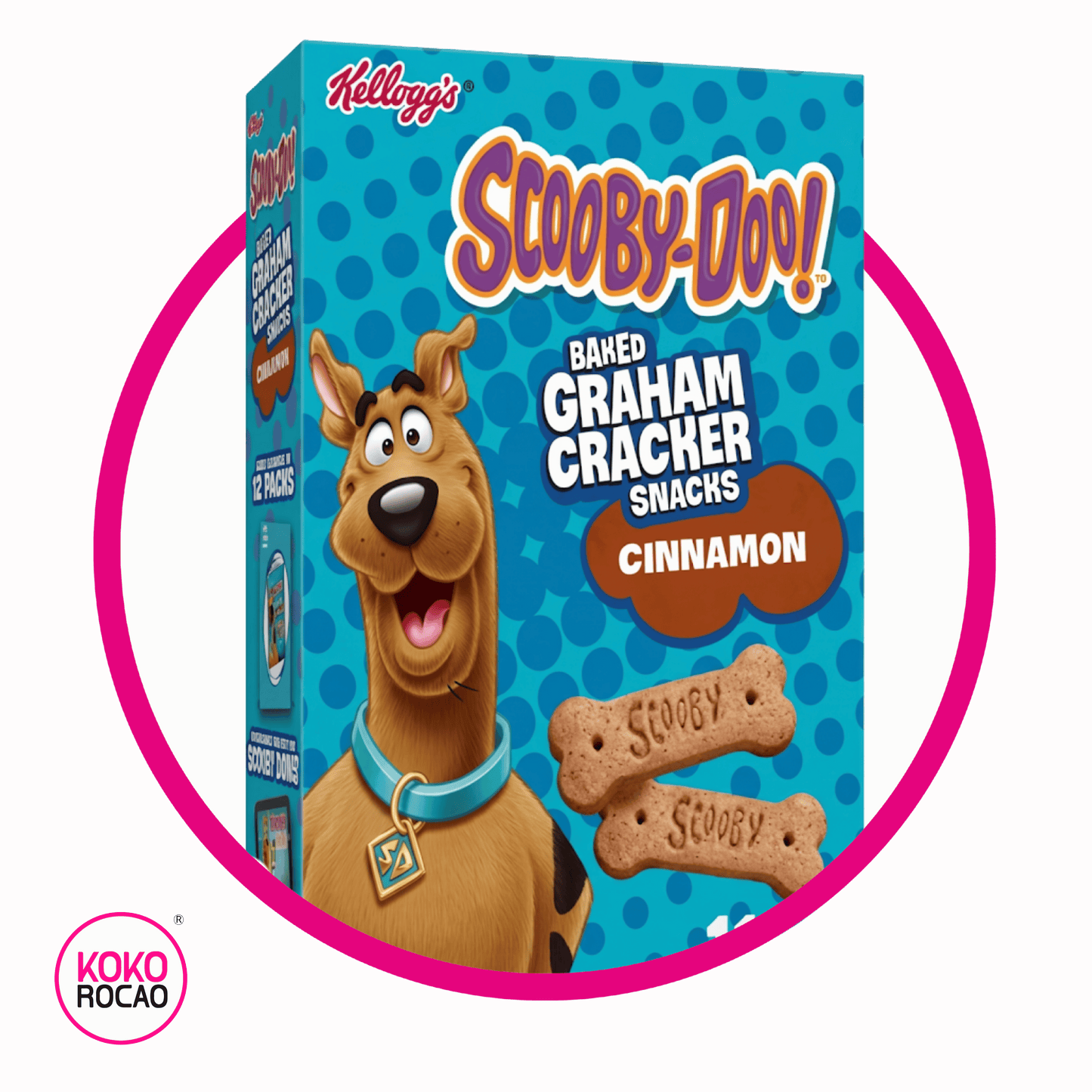 KELLOGS SCOOBY CINNAMON COOKIE CAJA 311GR