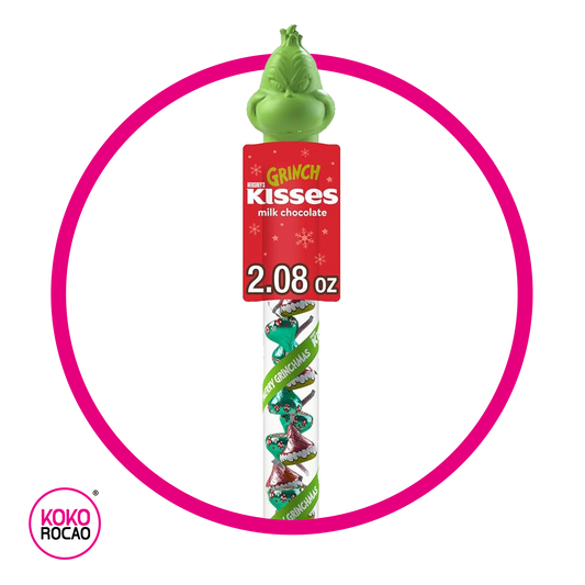 KISSES GRINCH BASTON CHOCOLATE TUBO 58GR