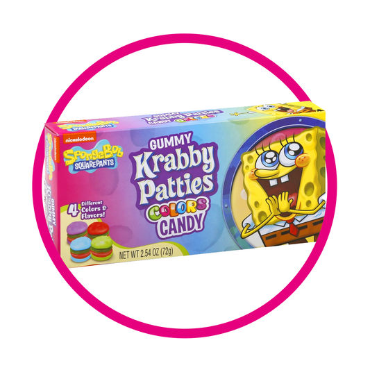 KRABBY PATTIES COLORS GUMMY CAJA 72G