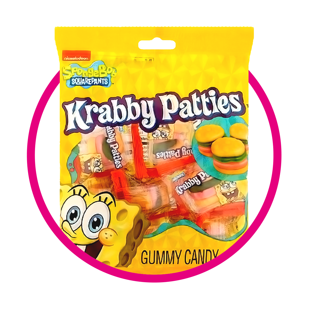 KRABBY PATTIES GUMMY BOLSA 72G