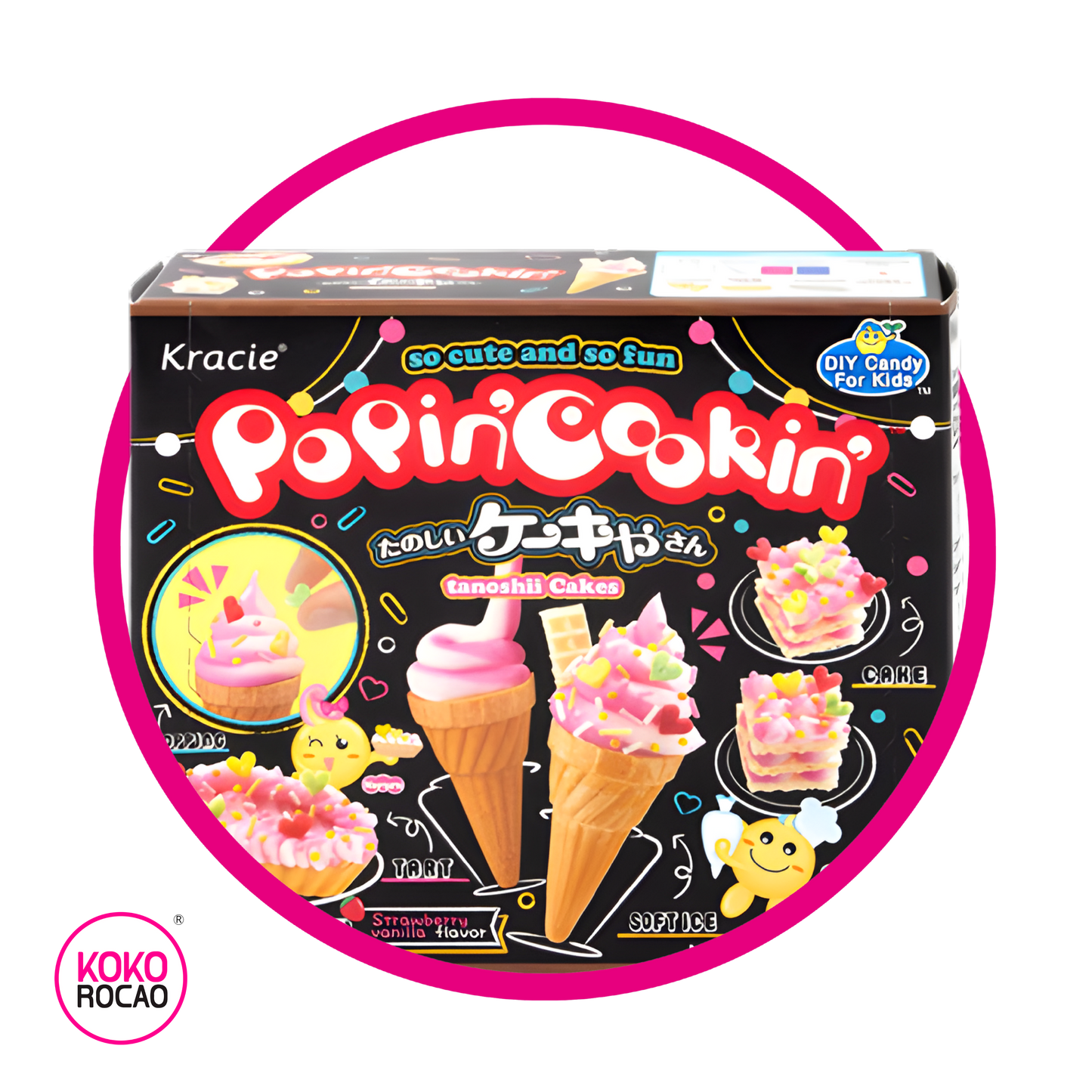 KRAICE POPIN COOKIN HELADO GUMMY CAJA 26G