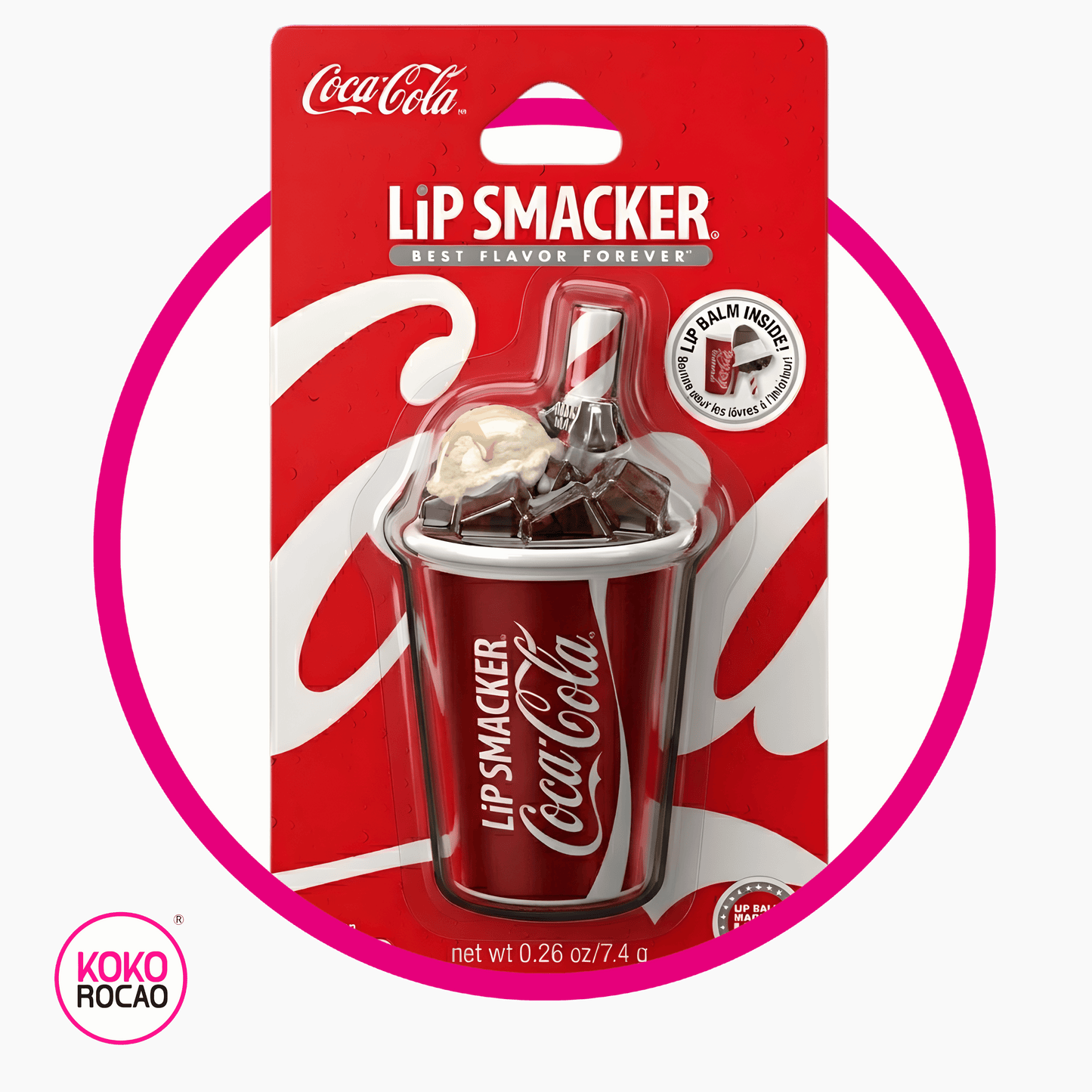 LIP SMACKER COCA COLA VASO BEAUTY PIEZA
