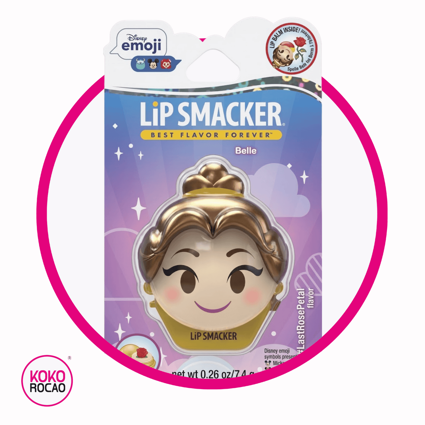 LIP SMACKER EMOJI BELLA BEAUTY PIEZA 7.4 GR