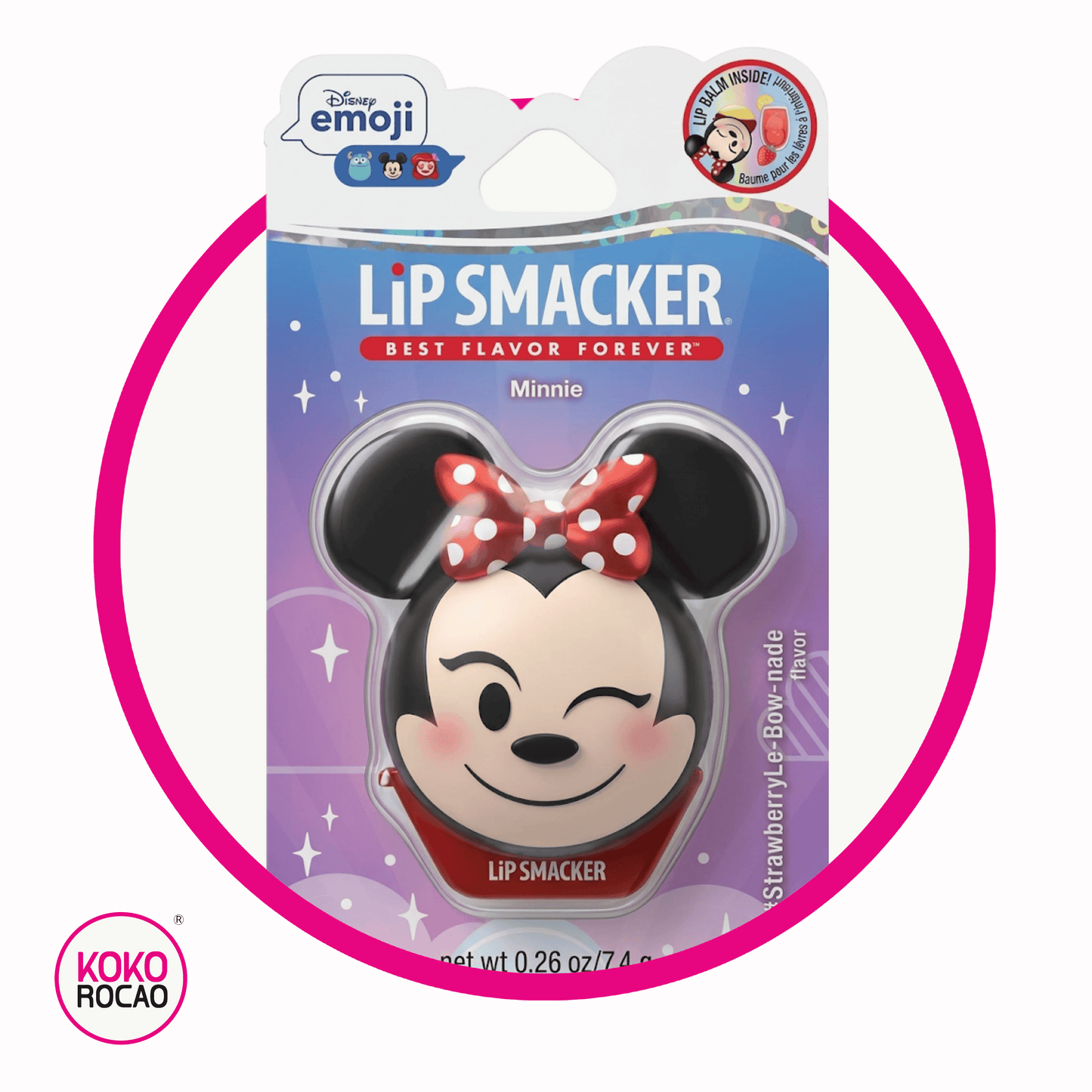 LIP SMACKER EMOJI MIMI BEAUTY PIEZA 7.4 GR