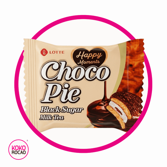 LOTTE CHOCO PIE BLACK SUGAR PIEZA 37GR