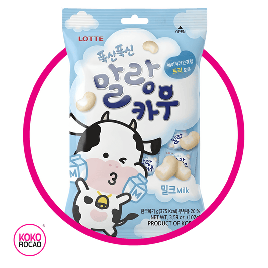 LOTTE MALANG COW MILK SOFT CANDY BOLSA 79GR