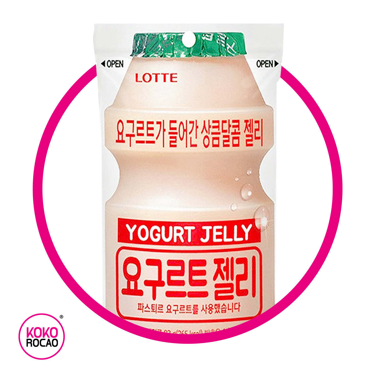 LOTTE YOGURT JELLY GELATIN BOLSA 50GR