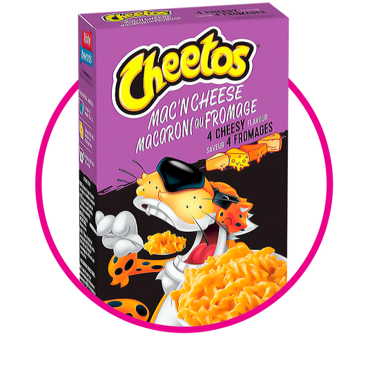 MACN CHEESE CHEETOS FOUR CHEESY PASTE CAJA 170G
