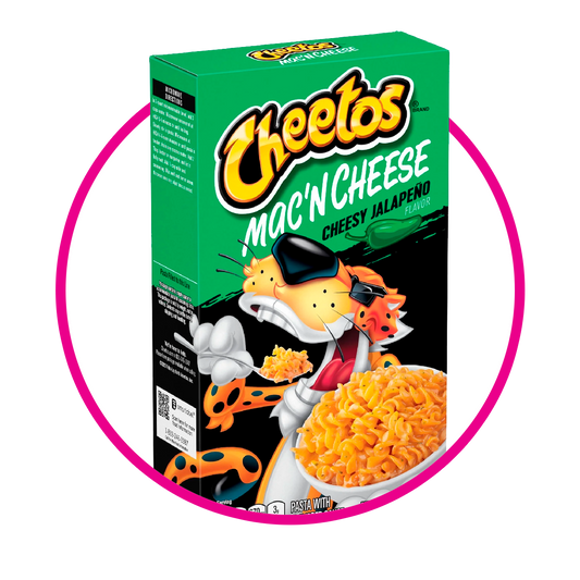 CHEETOS MACN CHEESE CHEESY JALAPEÑO PASTE CAJA 164G