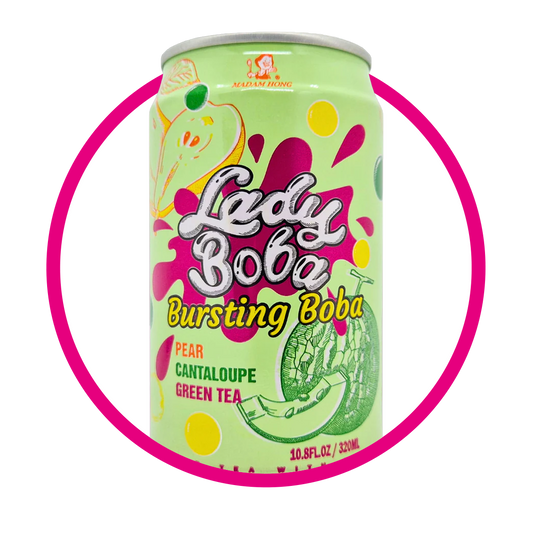 MADAM LADY BOBA PERA&MELON JUICE LATA 320 ML