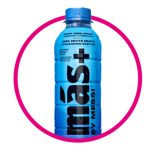 MAS+ BY MESSI BERRY COPA CRUSH VITAMINZED BOTELLA 500 ML