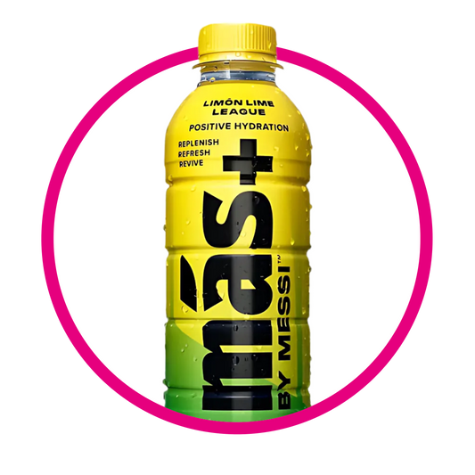 MAS+ BY MESSI LIMON LIME LEAGE VITAMINZED BOTELLA 500 ML