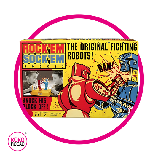 MATTEL ROCKEM SOCKEM ROBOTS COLLECTABLE CAJA 1PZ