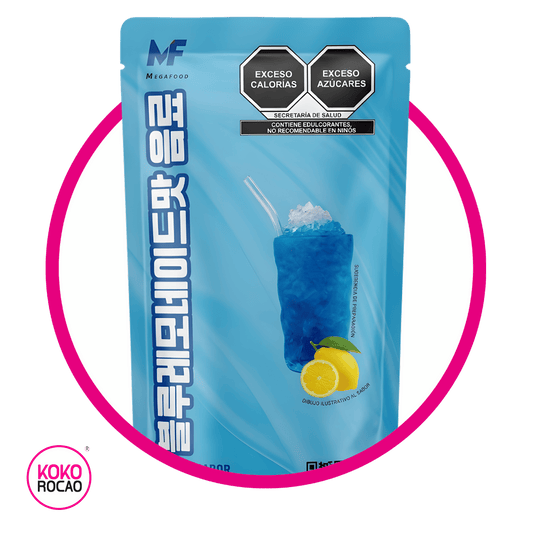 MEGAFOOD BLUE LEMONADE JUICE BOLSA 230ML