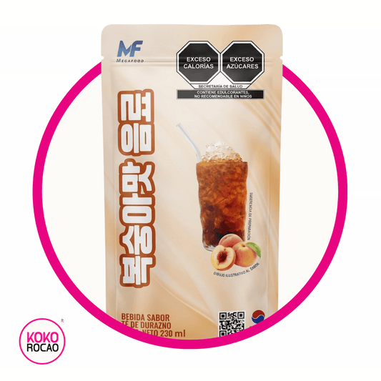 MEGAFOOD PEACH JUICE BOLSA 230ML&