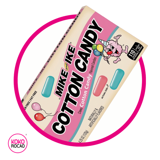 MIKE AND IKE COTTON CANDY SOFT CANDY CAJA 120 GR