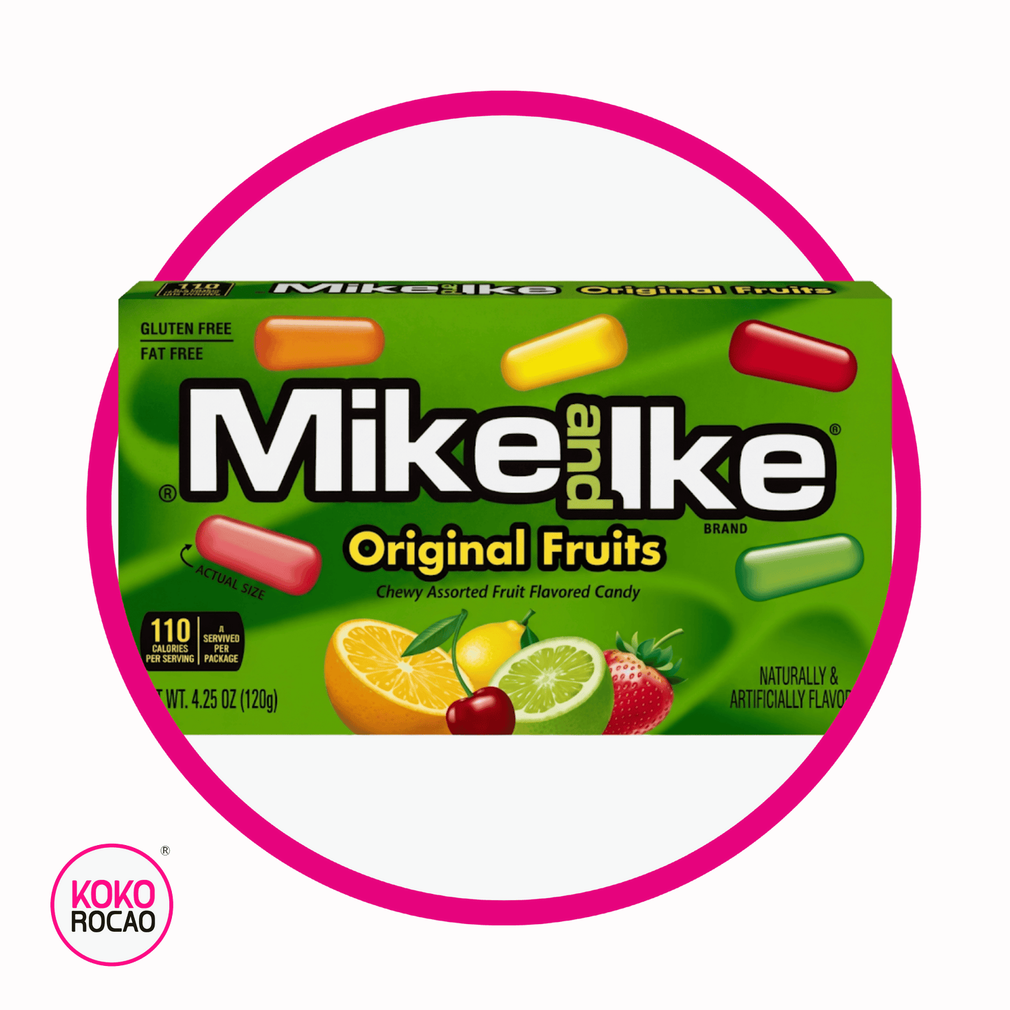 MIKE AND IKE ORIGINAL FLAVORS 120 GR
