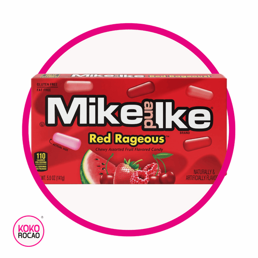 MIKE AND IKE RED RAGEOUS! CAJA 120 GR
