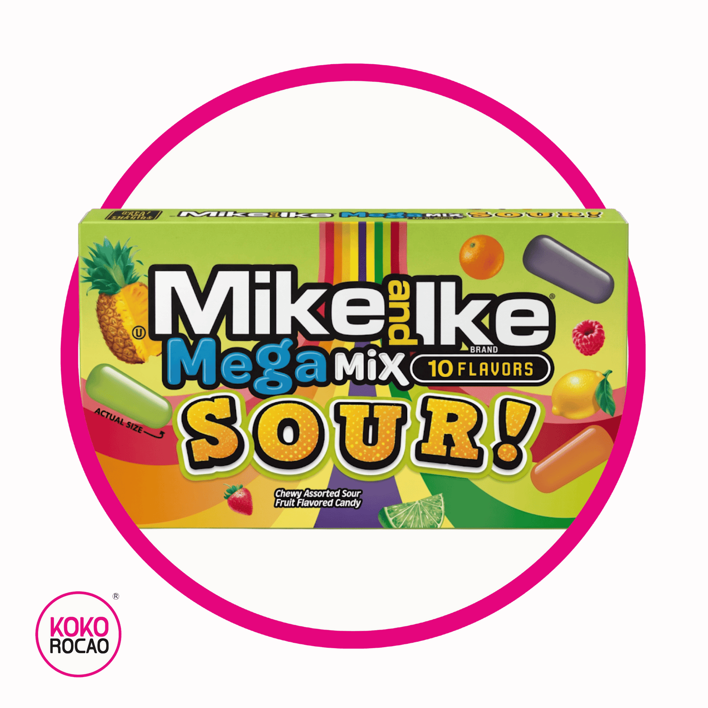 MIKE AND IKE SOUR MEGA MIX 120G