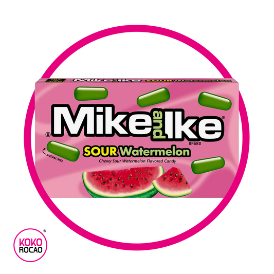 MIKE AND IKE SOUR WATERMELON CAJA 120 GR