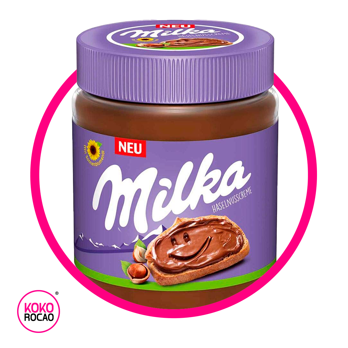 MILKA HASELNUSSCREAME CHOCOLATE 350GR