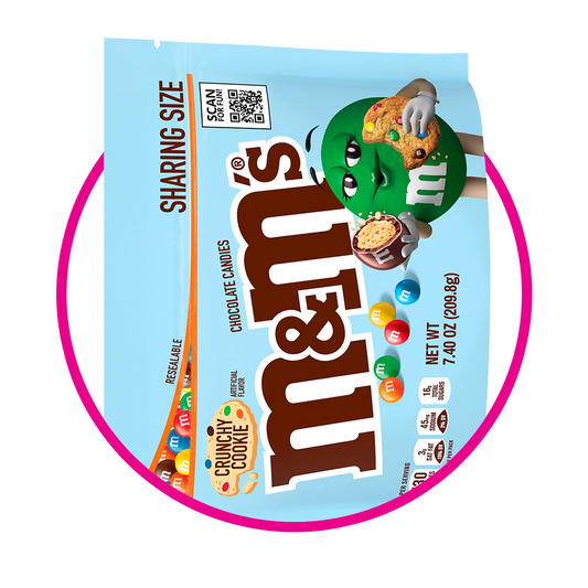 MMS CRUNCHY COOKIE CHOCOLATE BOLSA 209.8GR&