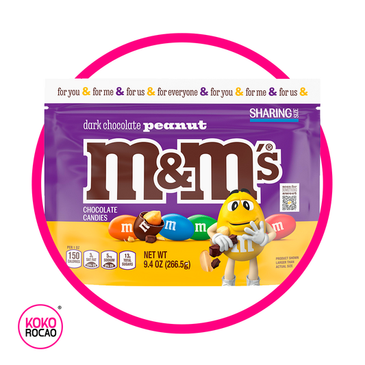 MMS DARK CHOCOLATE PEANUT BOLSA 266.5G