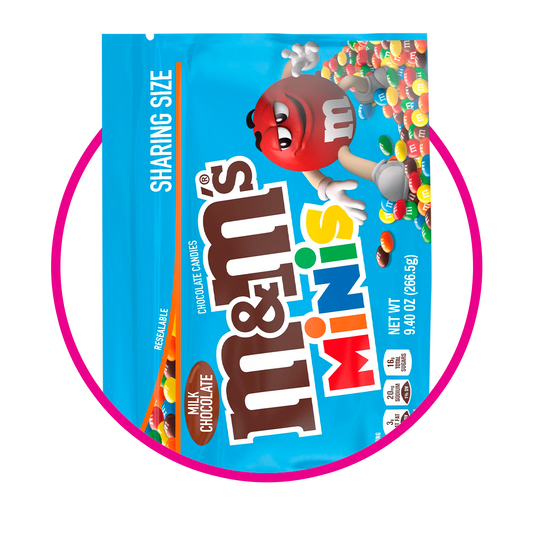 MMS MINIS MILK CHOCOLATE BOLSA 266.5G