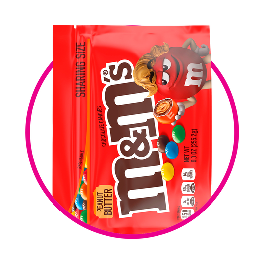 MMS PEANUT BUTTER BOLSA 255.2G