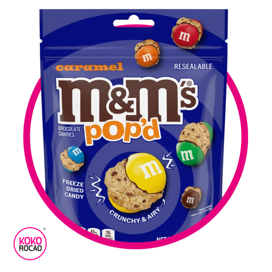 MMS POPD CARAMEL HARD CANDY BOLSA 155GR