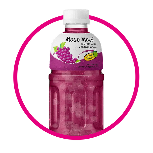 MOGU MOGU GRAPE JUICE BOTELLA 320ML