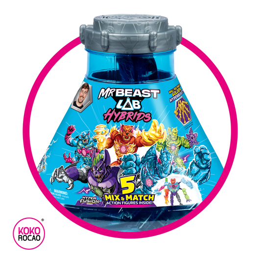 MOOSE MR BEAST LAB HYBRIDS MISTERY MIX & MATCH HYPER FUSION COLLECTABLE PIEZA