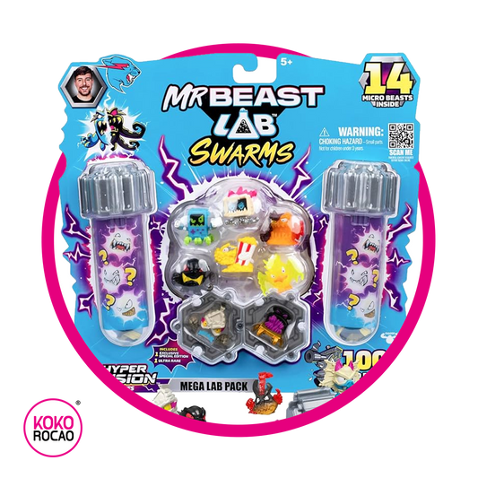 MOOSE MR BEAST SWARMS BATLLE FUSION 14 MICRO BEAST COLLECTABLE PIEZA