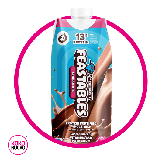 MR BEASST FEASTABLES CHOCOLATE MILK BOTE 236 ML
