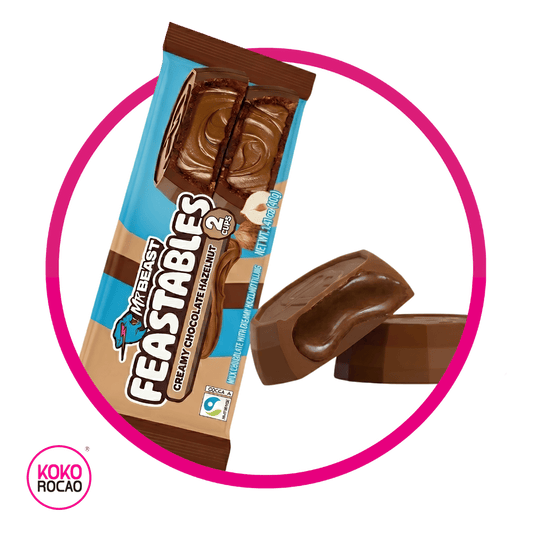 MR BEAST FEASTABLES HAZELNUT CUPS CHOCOLATE PIEZA 40GR