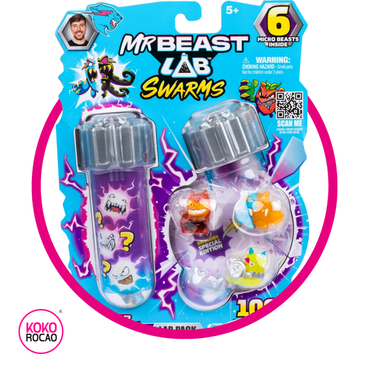 MR BEAST LAB SWARMS 6 MICRO BEAST COLLECTABLE PIEZA