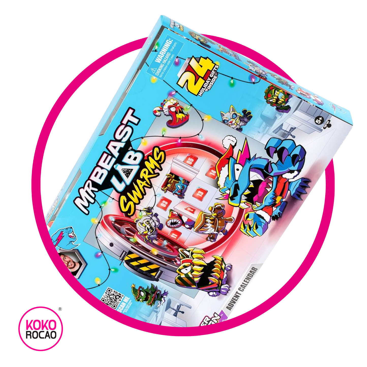 MR BEAST LAB SWARMS ADVENT CALENDAR COLLECTABLE PIEZA