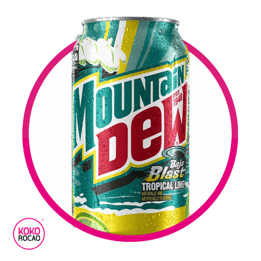 MTN DEW BAJA BLAST SODA LATA 355ML