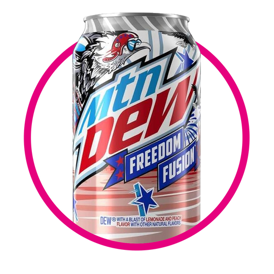 MTN DEW FREEDOM FUSION SODA LATA 355ML