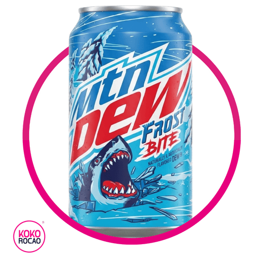 MTN DEW FROST BITE SODA LATA 355ML