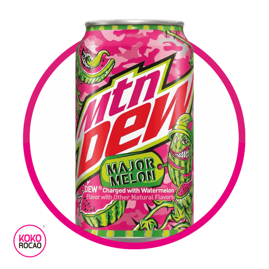 MTN DEW MAJOR MELON SODA LATA 355ML