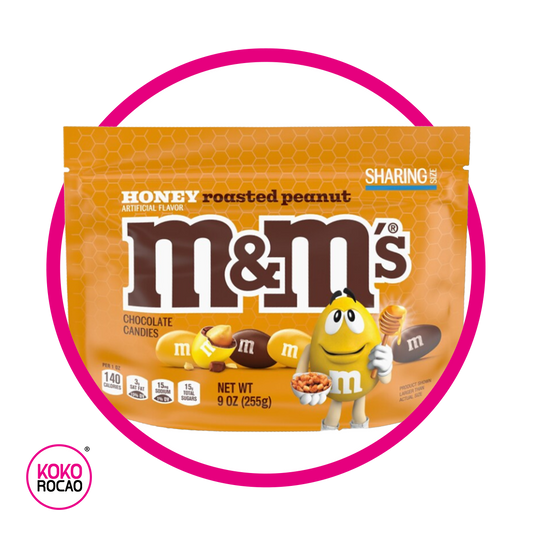 M&MS HONEY ROASTED PEANUT CHOCOLATE BOLSA 255GR